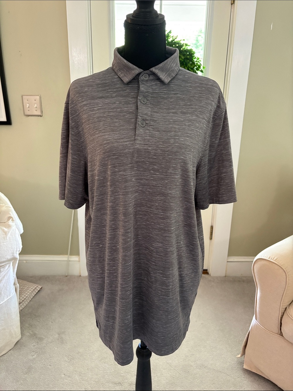C9 by Champion Men's Gray Heather Polo